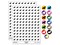 Westie West Highland White Terrier Dog Solid 200+ 0.50" Round Stickers